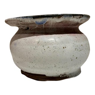 B Parr Creative Ceramic Art Pottery Modern Bowl California Signed For Sale