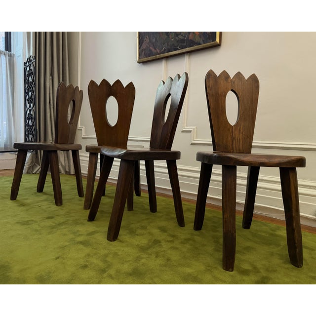 Set of Four Mid 20th Century Olavi Hanninen Atributed Crown Chairs For Sale - Image 11 of 11