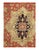 Indo Serapi design rug. Handmade Hand-knotted in fine lambswool. Lamb's Wool on a Cotton Foundation Vegetable Dyed Hand-...