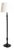Flower-Shaped Base and Column Floor Lamp, 1950s For Sale