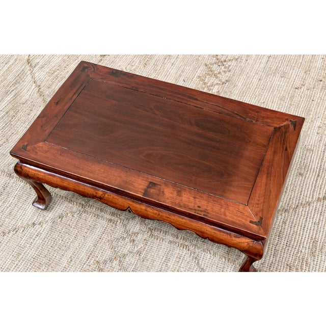 Antique Chinese Hardwood Low Coffee Table For Sale - Image 4 of 8