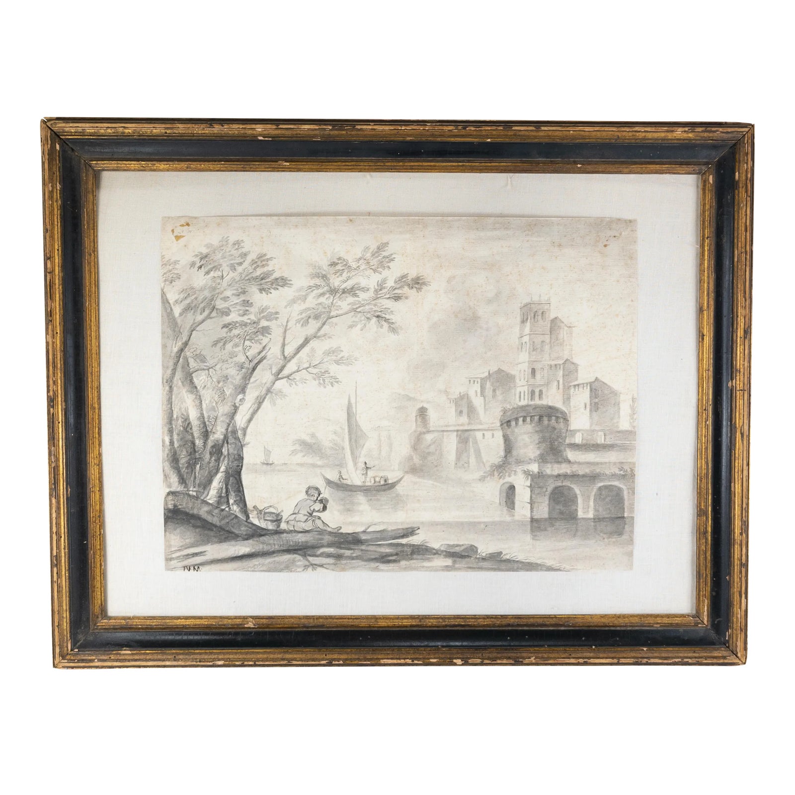 Old Master Renaissance Style Drawing From Karl Mann Associates | Chairish