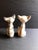 Mid-Century Modern Mid-Century Porcelain Siamese Cat Salt and Pepper Shaker Set From Japan For Sale - Image 3 of 4