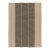 Rug & Kilim's Contemporary Minimalist Rez Kilim With Black & Beige Stripes For Sale