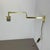 Minimalist Adjustable Swing Arm Brass Wall Light in the style of Stilnovo, Italy, 1970s For Sale - Image 14 of 16