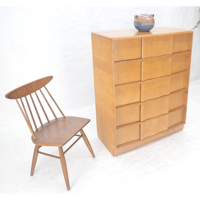 Solid Birch Blond Haywood- Wakefield 5 Drawers Chest of Drawers Dresser MINT! For Sale - Image 9 of 14