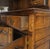 1930s Dovetailed Drawer Quality Farmhouse Welsh Oak Cupboard Breakfront Sideboard MINT For Sale - Image 5 of 12