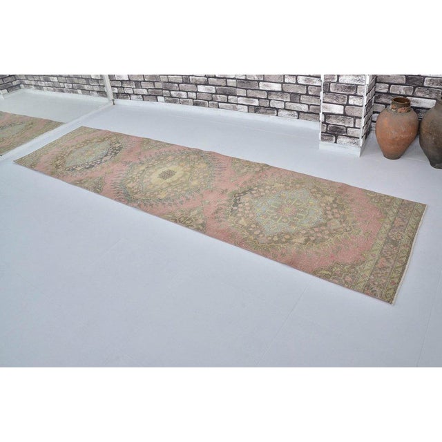 1960s Vintage Wool Anatolian Carpet For Sale - Image 5 of 7