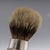 1970s 20th Century English Silver Shaving Brush & Stand from Christopher Lawrence, 1976, Set of 2 For Sale - Image 5 of 11