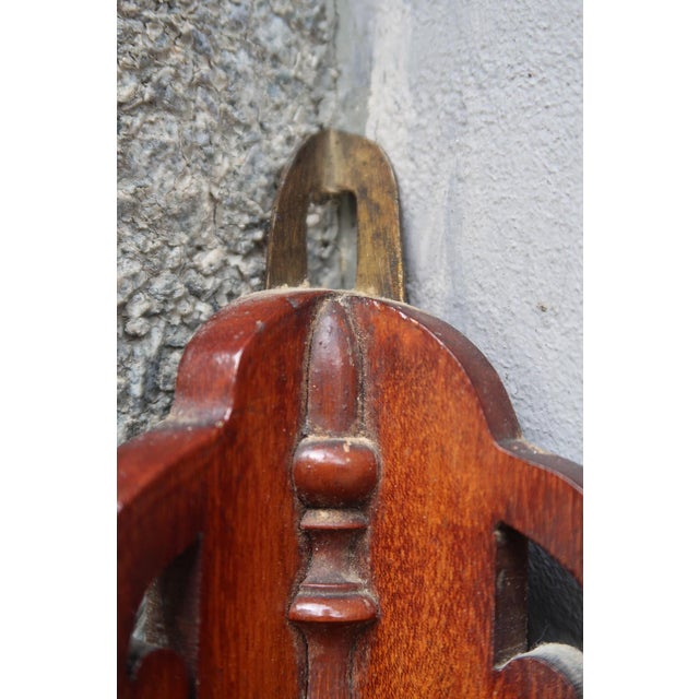 French Large XIXth Century Wall Angle Shelf. For Sale - Image 12 of 12