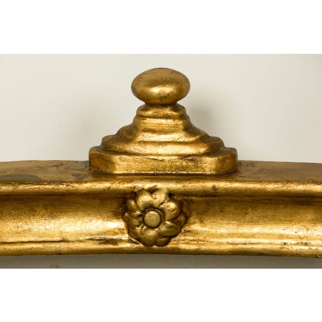 Wood Pair of 18th Century French Louis XVI Giltwood Demilune Tables For Sale - Image 7 of 18