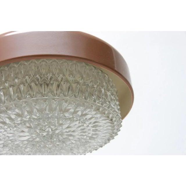 Mid-Century Modern Hanging Lamp, Czechoslovakia, 1970s For Sale - Image 4 of 9