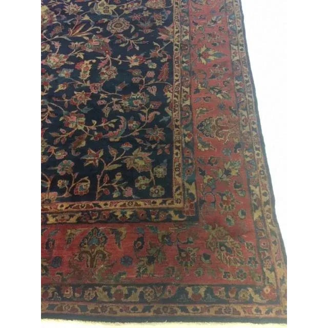 1920s 1920's Antique Persian Sarouk Mohajeran Palace Rug, 9'5" X 20'2" For Sale - Image 5 of 10