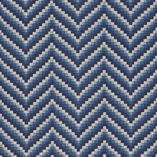 A hardwearing yet stylish fabric with an ombre chevron pattern that has the panache of an antique textile. Minimum order...