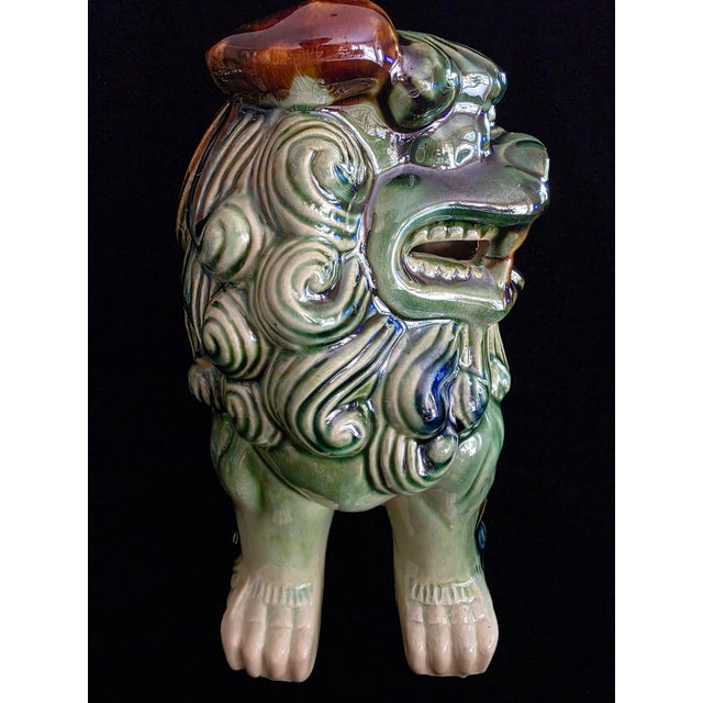 Mid 20th Century Mid-Century Foo Dogs - a Pair For Sale - Image 5 of 12