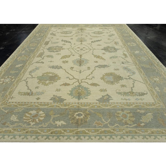 Turkish Oushak Rug 10'2" x 14' #16673 Explore a curated collection of hallway runners, wool rugs, and handmade...