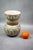 Mid-Century Hand-Painted Glazed Stoneware Vase with Foliage Frieze by Marcel Guillot, France, 1950s-1960s For Sale - Image 9 of 11
