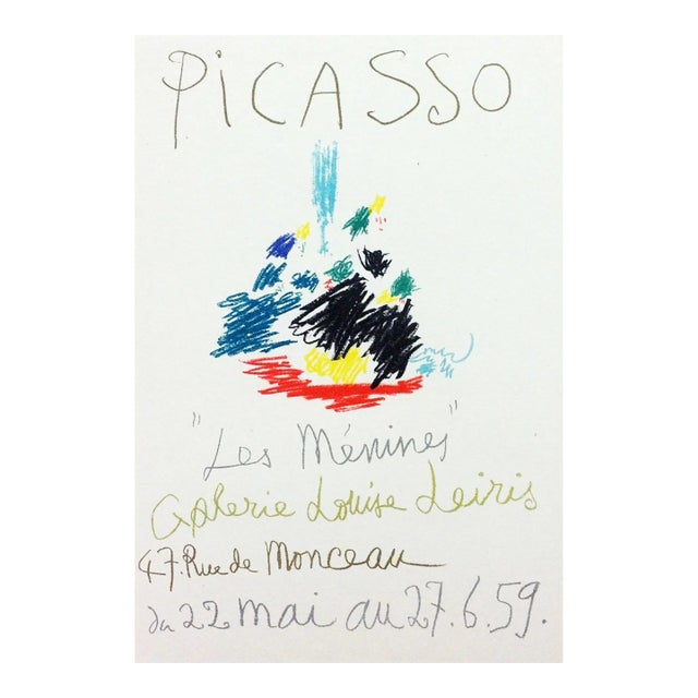 Picasso Lithograph 101, Les Menines, Art in Posters For Sale