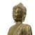 Unknown, Seated Buddha Statue Sculpture, Brass For Sale - Image 3 of 10