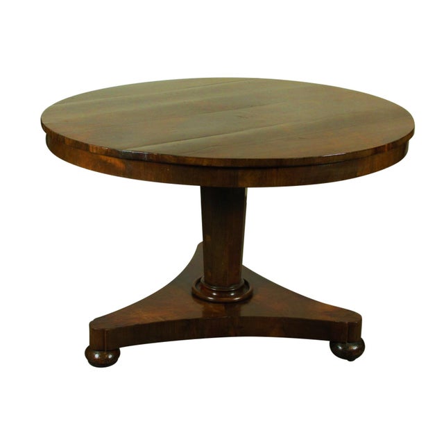 English 19th-C. English Rosewood Center Table For Sale - Image 3 of 11