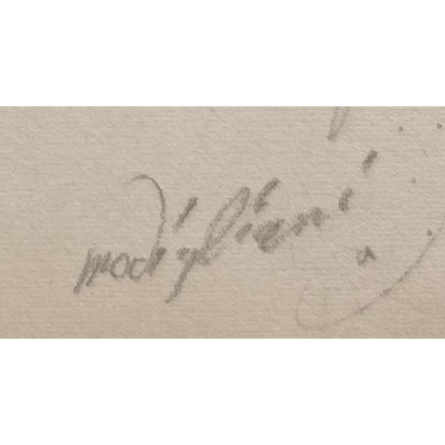 1980s A. Modigliani, Lunia, Lithograph For Sale - Image 5 of 7