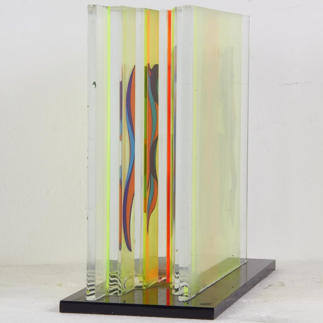 Space Age Acrylic Glass Sculpture, 1970s For Sale - Image 5 of 18