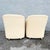 Postmodern Vintage Postmodern Faux Leather Club Chairs on Caster by Thayer Coggin - A Pair For Sale - Image 3 of 7