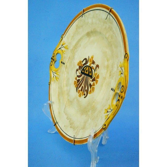 Small Antique Ceramic Serving Dish Tray by Creil Et Montereau, 1890s For Sale - Image 5 of 18