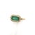 2010s Natural Emerald and Diamond Ring 6.5 14k Y Gold 2.32 TCW Certified For Sale - Image 5 of 13
