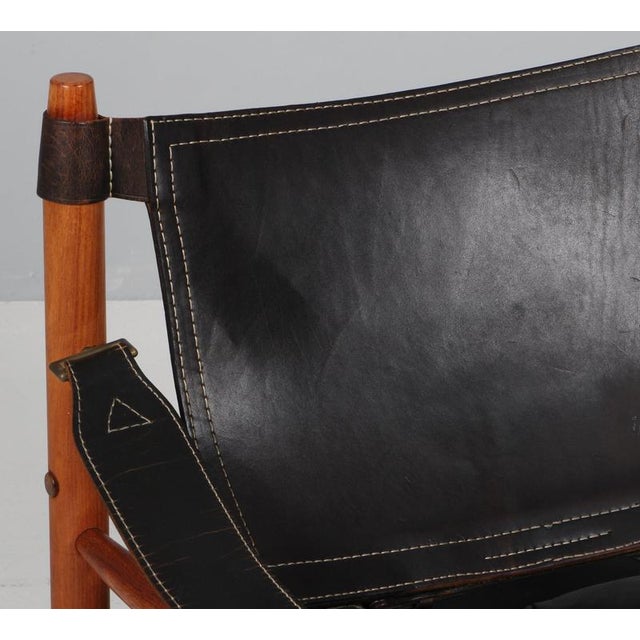 Model Scirocco Safari Chair by Arne Norell, 1970s For Sale - Image 3 of 8