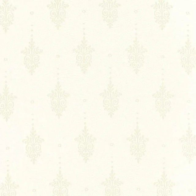Contemporary Sample- Schumacher Genevieve Madras Sheer Fabric in Ivory For Sale - Image 3 of 3