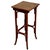 Traditional Antique Vienna Secession Bent Oak Pedestal Short Size Side Nesting Table Attributed to Thonet For Sale - Image 3 of 7