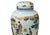 Oriental Color Family Gathering Graphic White Base Porcelain Jar For Sale - Image 16 of 18
