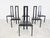Postmodern Vintage Dining Chairs, 1980s, Set of 6 For Sale - Image 3 of 9