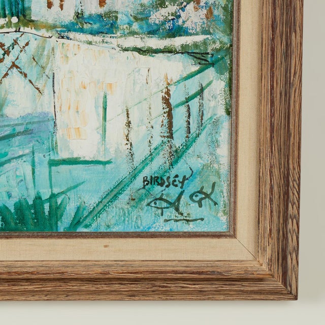 Tropical Painting of Bermuda by Alfred Birdsey For Sale - Image 11 of 13