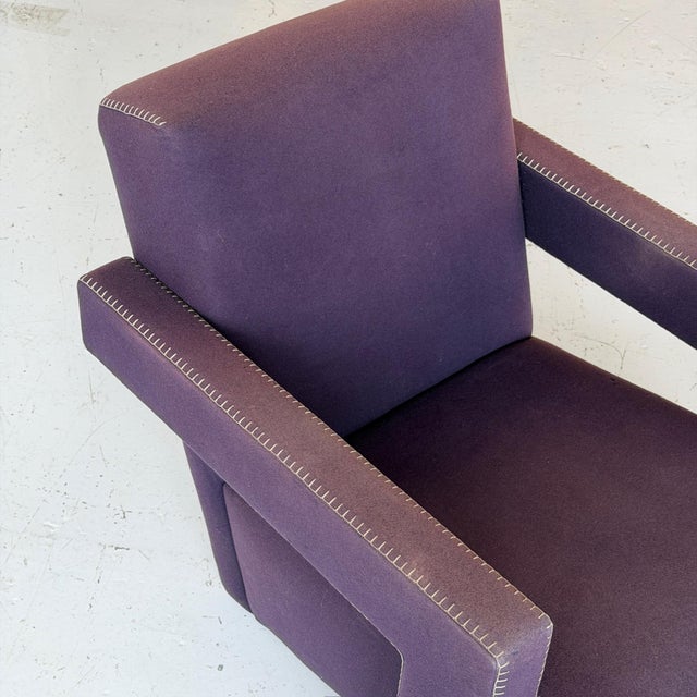 1980s 1980s Utrecht Lounge Chair by Gerrit Rietveld for Cassina For Sale - Image 5 of 8