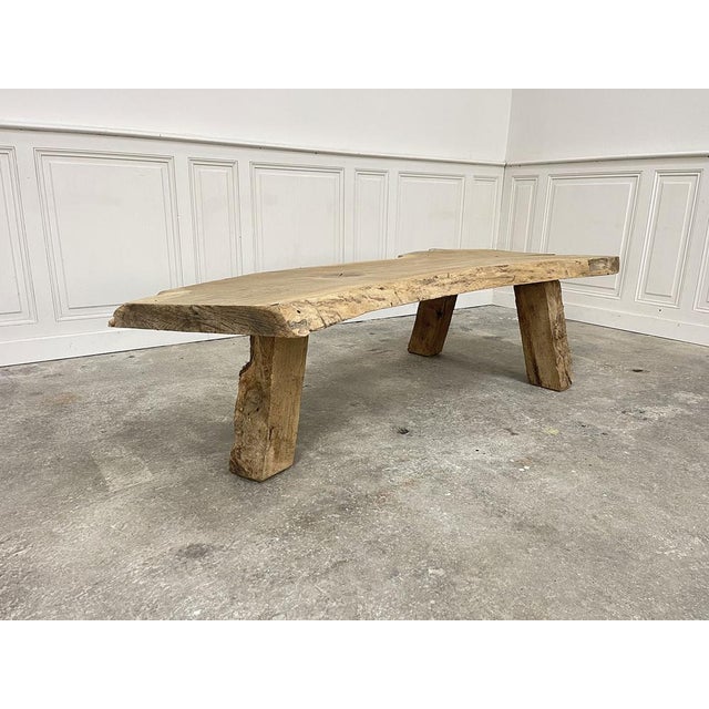 Coffee Table or Half-Moon Footboard, 1930s For Sale - Image 6 of 9