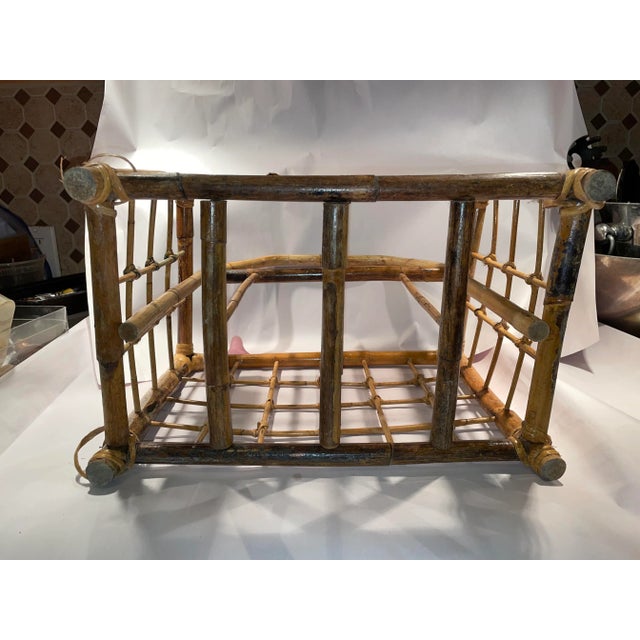 Late 19th Century Aesthetic Style English Bamboo Music or Magazine Rack For Sale - Image 9 of 12