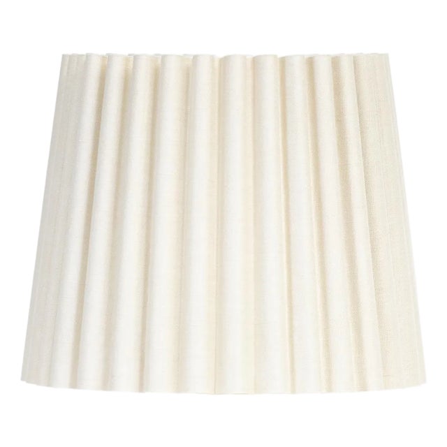 Regina Andrew Pleated LInen Wave Shade, Oyster For Sale