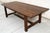 Brown Farm Table in Reclaimed Pine by Petersen Antiques For Sale - Image 8 of 10