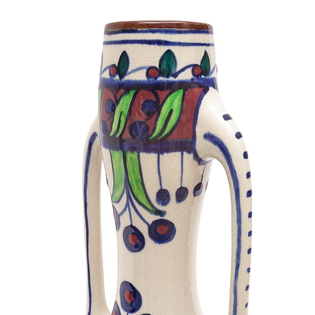 Brown Art Nouveau Vases, 1890s, Set of 2 For Sale - Image 8 of 14