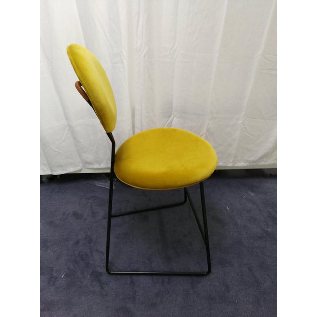 Mid-Century Modern Jonathan Adler Pair of Caprice Counter Stool Market Samples For Sale - Image 3 of 7