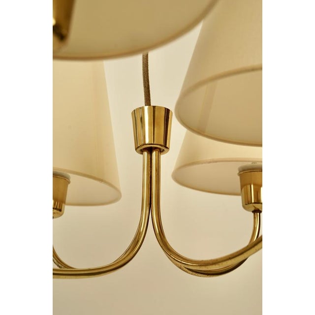 1950s Globe Lamp in Brass by J.T. Kalmar, 1950s For Sale - Image 5 of 18