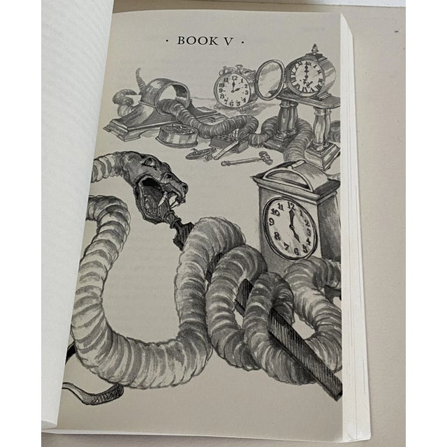 Paper Complete Fables of Jean De La Fontaine - Floor Sample Book For Sale - Image 7 of 12