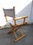 Vintage Folding Directors Chair by Sune Lindström, 1970s For Sale - Image 4 of 12