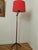 Brown Vintage Height Adjustable Floor Lamp, GDR, 1960s For Sale - Image 8 of 17