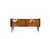 Vintage Italian Sideboard in Chevron Wood Veneer For Sale - Image 12 of 12