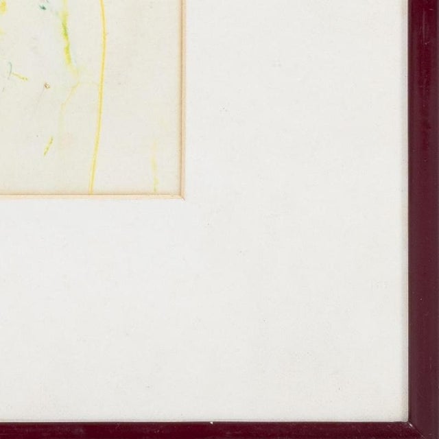 Porto School Artist, Untitled, 20th Century, Mixed Media on Paper For Sale - Image 5 of 6
