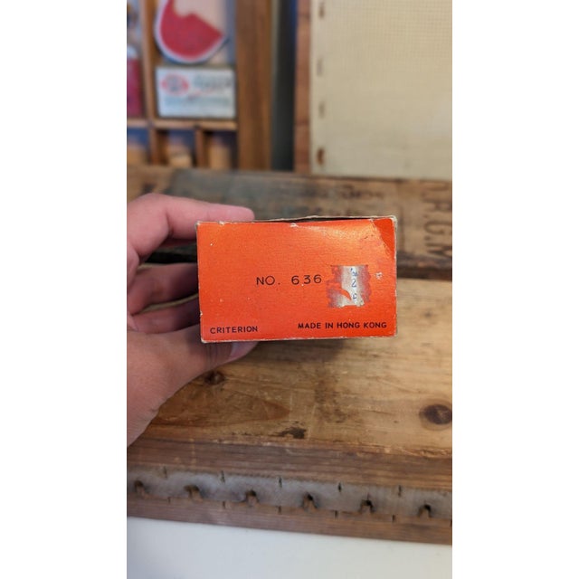 Plastic Vintage Mommy Kissing Santa Plastic Figures With Box - Set of 2 For Sale - Image 7 of 8