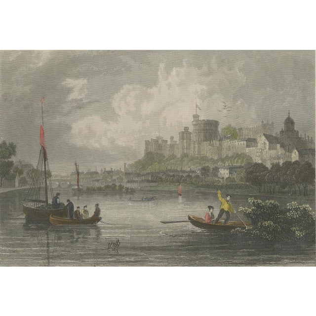 William Tombleson, Windsor Castle on the Thames, 1832, Engraving on Paper For Sale - Image 5 of 9